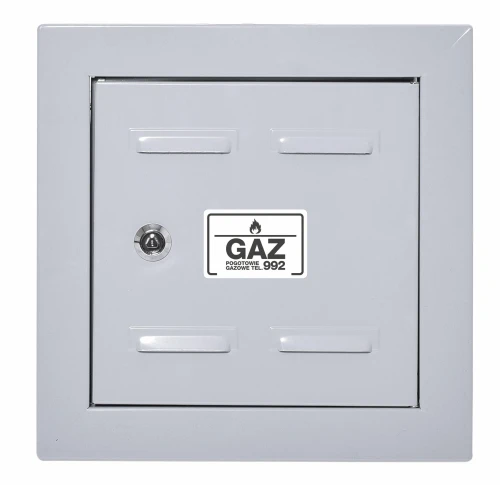 Drzwiczki gazowe 20x30 szare