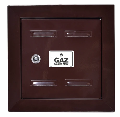 Drzwiczki gazowe 20x30 brązowe
