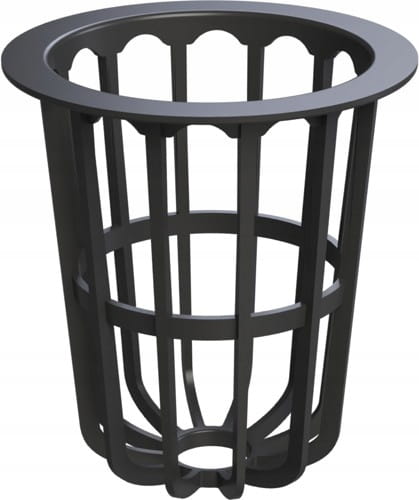 Osadnik rynnowy boczny fi 110 z pierścieniem redukcyjnym Chudej 325 G