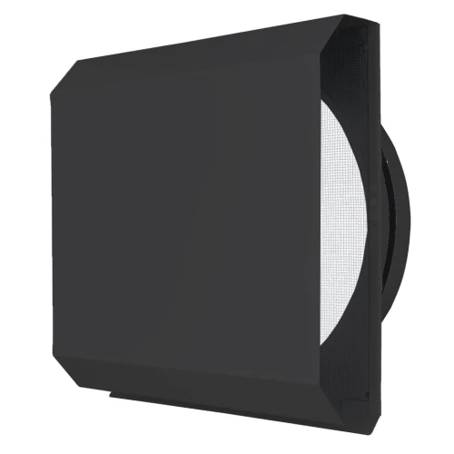 Czerpnia / Wyrzutnia powietrza CWPK fi 125 czarna RAL 9005