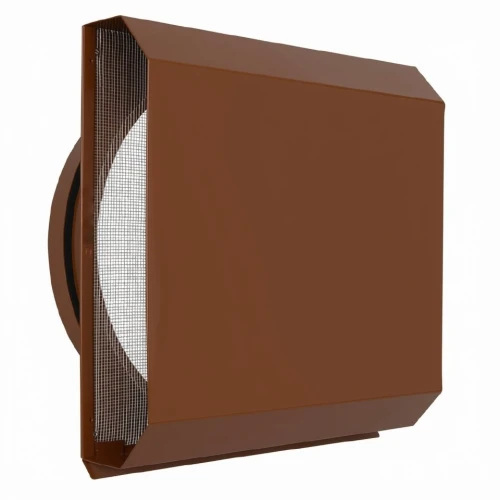 Czerpnia / Wyrzutnia powietrza CWPK fi 125 brązowa RAL 8017