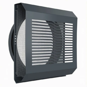 Wyrzutnia / czerpnia powietrza WCPK fi 160 antracyt RAL 7016