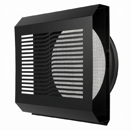Wyrzutnia / czerpnia powietrza WCPK fi 200 czarna RAL 9005