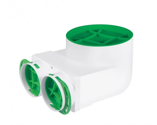 Skrzynka rozprężna do rekuperacji fi 160 2x90 Awenta VPE160-2/90