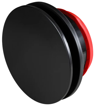 Anemostat nawiewny kierunkowy Awenta PRO fi 160 VAK czarny