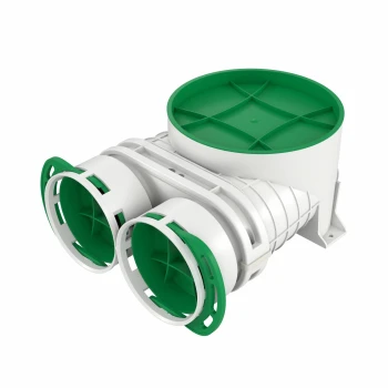 Skrzynka rozprężna do rekuperacji fi 160 2x90 Awenta VPE160-2/90