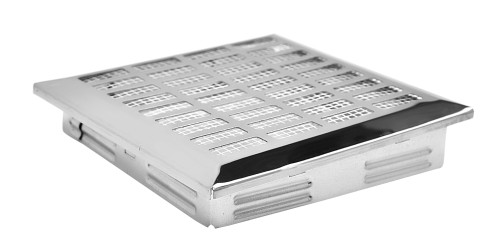 Kratka wentylacyjna 14x14 nierdzewna prosta