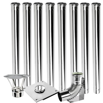 Wkład kominowy kondensacyjny fi 60 8 m kwasoodporny