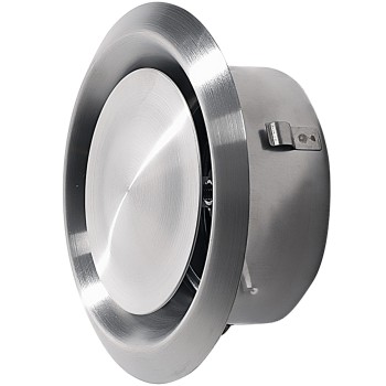 Anemostat nawiewno-wywiewny KCN fi 200 nierdzewny 