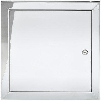 Drzwiczki rewizyjne 90x90 nierdzewne zamek