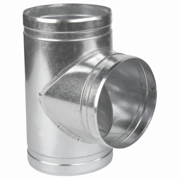 Trójnik wentylacyjny 90° fi 400 ocynkowany