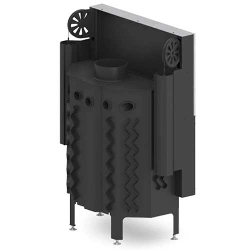 Wkład Albero 14 kW Gilotyna szyba DECOR + wewnętrzna AL14G.H-DI