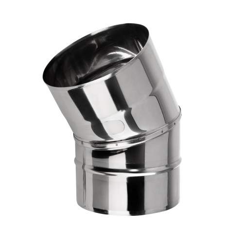 Kolano kominowe 30° fi 100 żaroodporne