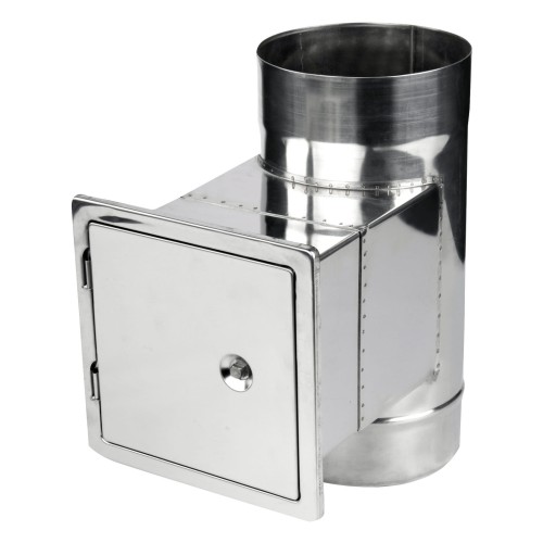 Wyczystka kominowa fi 110 z drzwiczkami 14x14 żaroodporna