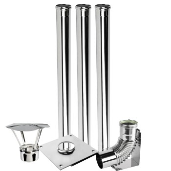 Wkład kominowy kondensacyjny fi 100 3 m kwasoodporny