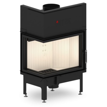 Wkład Albero 11 kW Lewy szyba DECOR gięta + szyba wewnętrzna