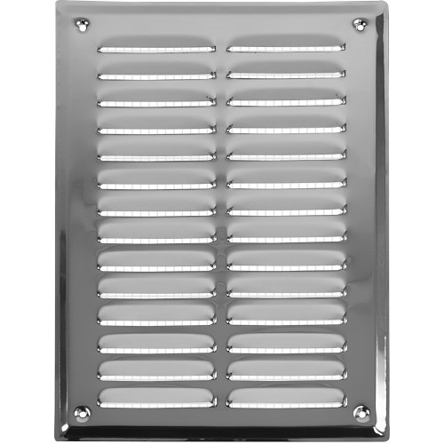 Kratka wentylacyjna 14x21 nierdzewna skośna