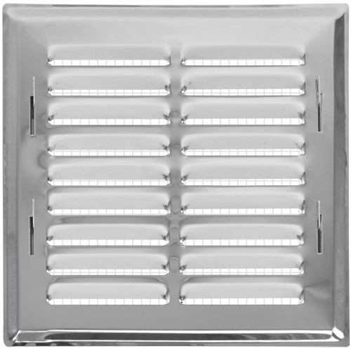 Kratka wentylacyjna 14x14 nierdzewna skośna