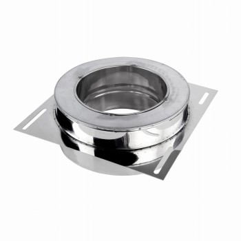 Odskraplacz kominowy izolowany z płytą fi 300 kwasoodporny