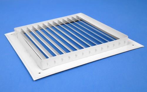 Czerpnia / wyrzutnia ścienna 30x15 biała