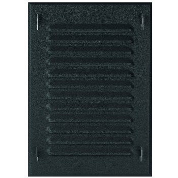 Kratka wentylacyjna MTK 14x21 grafit skośna z ramką