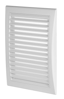 Kratka wentylacyjna Luna TL3 14x21 biała skośna