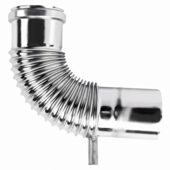 Kolano z odskraplaczem Turbo 90° fi 100 kwasoodporne