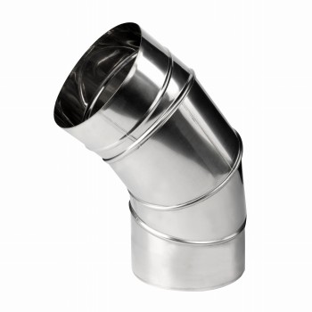 Kolano kominowe nastawne fi 110 żaroodporne