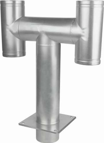 Nasada kominowa typu H fi 150 ocynkowana