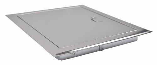 Drzwiczki rewizyjne 25x35 nierdzewne szczotkowane uchwyt