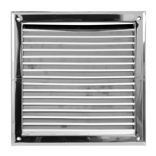 Czerpnia / wyrzutnia ścienna 25x30 nierdzewna