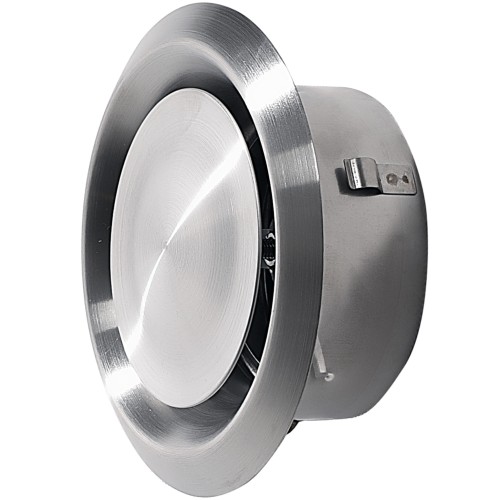 Anemostat nawiewno-wywiewny KCN nierdzewny fi 100 