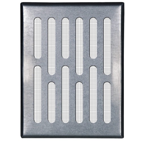 Kratka wentylacyjna 14x21 ocynkowana prosta