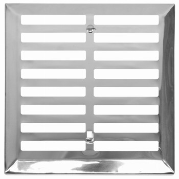 Kratka wentylacyjna 14x14 nierdzewna regulowana EWR