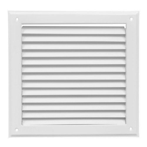 Czerpnia / wyrzutnia ścienna 40x25 biała